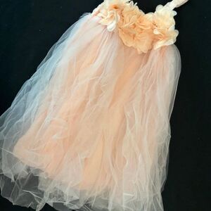 Pink Tulle Flower girl Dres  PNKTUL6  Size 6 (130)  NWT Boutique